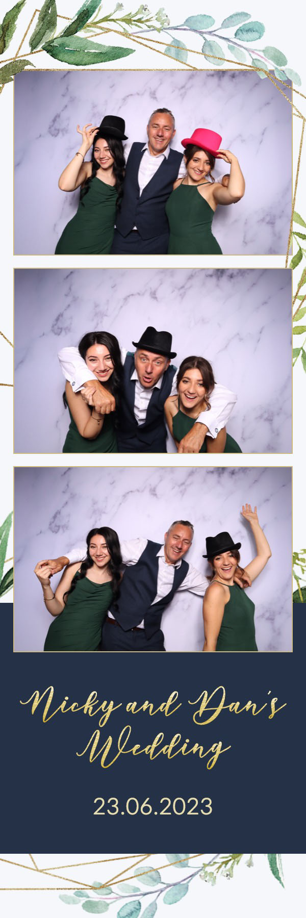 Nicky & Dan | View more photos from the event at images.mobile-photo-booth.com/u/MobilePhotoBoothUK/Nicky-Dan