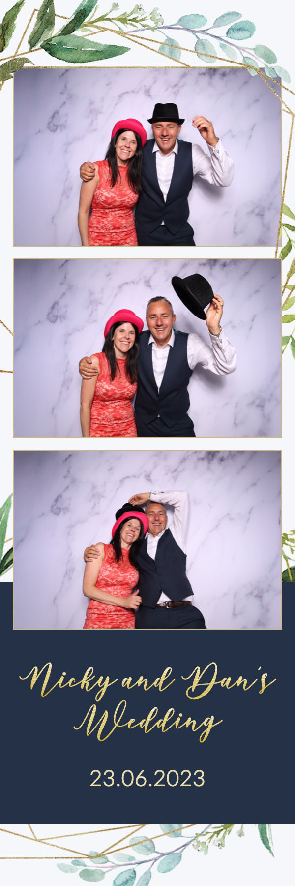 Nicky & Dan | View more photos from the event at images.mobile-photo-booth.com/u/MobilePhotoBoothUK/Nicky-Dan