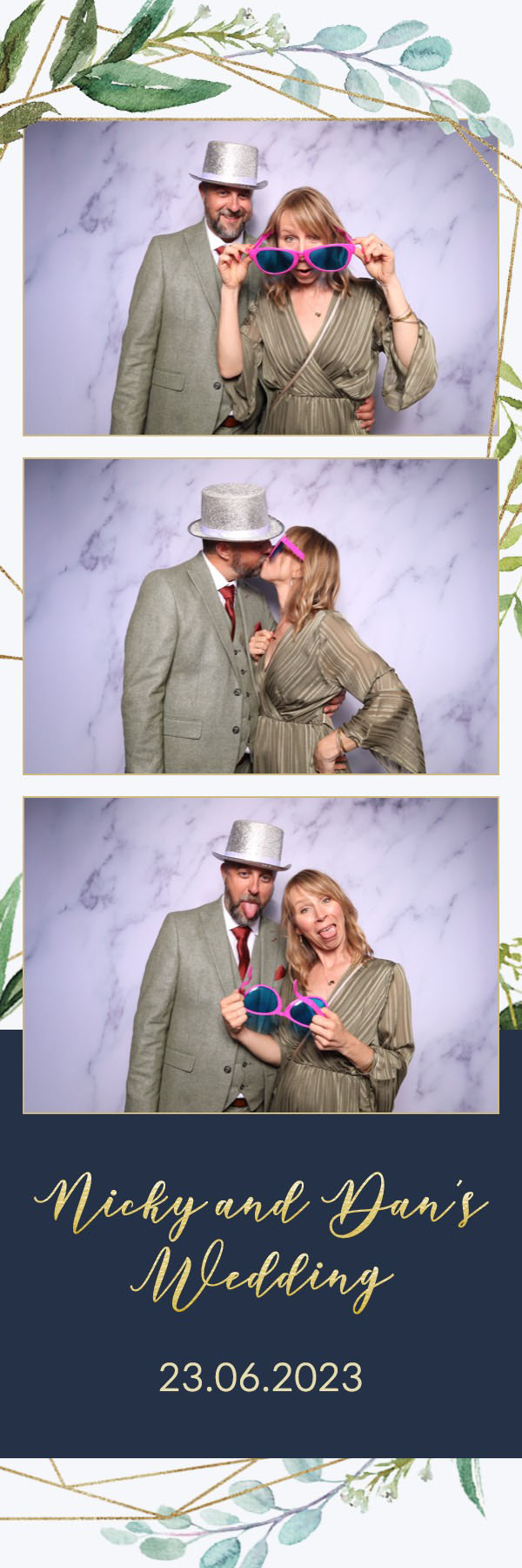 Nicky & Dan | View more photos from the event at images.mobile-photo-booth.com/u/MobilePhotoBoothUK/Nicky-Dan