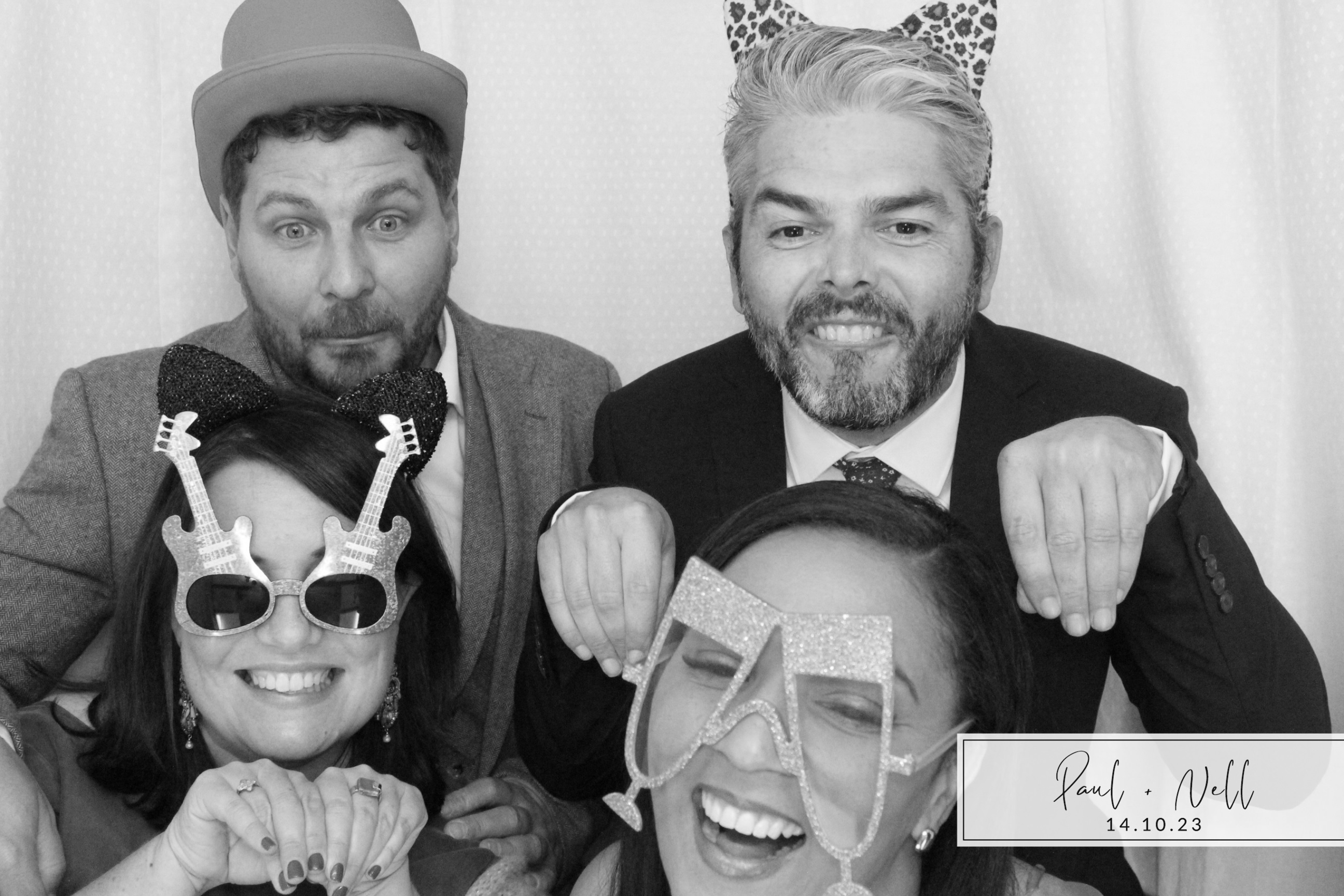 Paul & Nell | View more photos from the event at images.mobile-photo-booth.com/u/MobilePhotoBoothUK/Paul-Nell