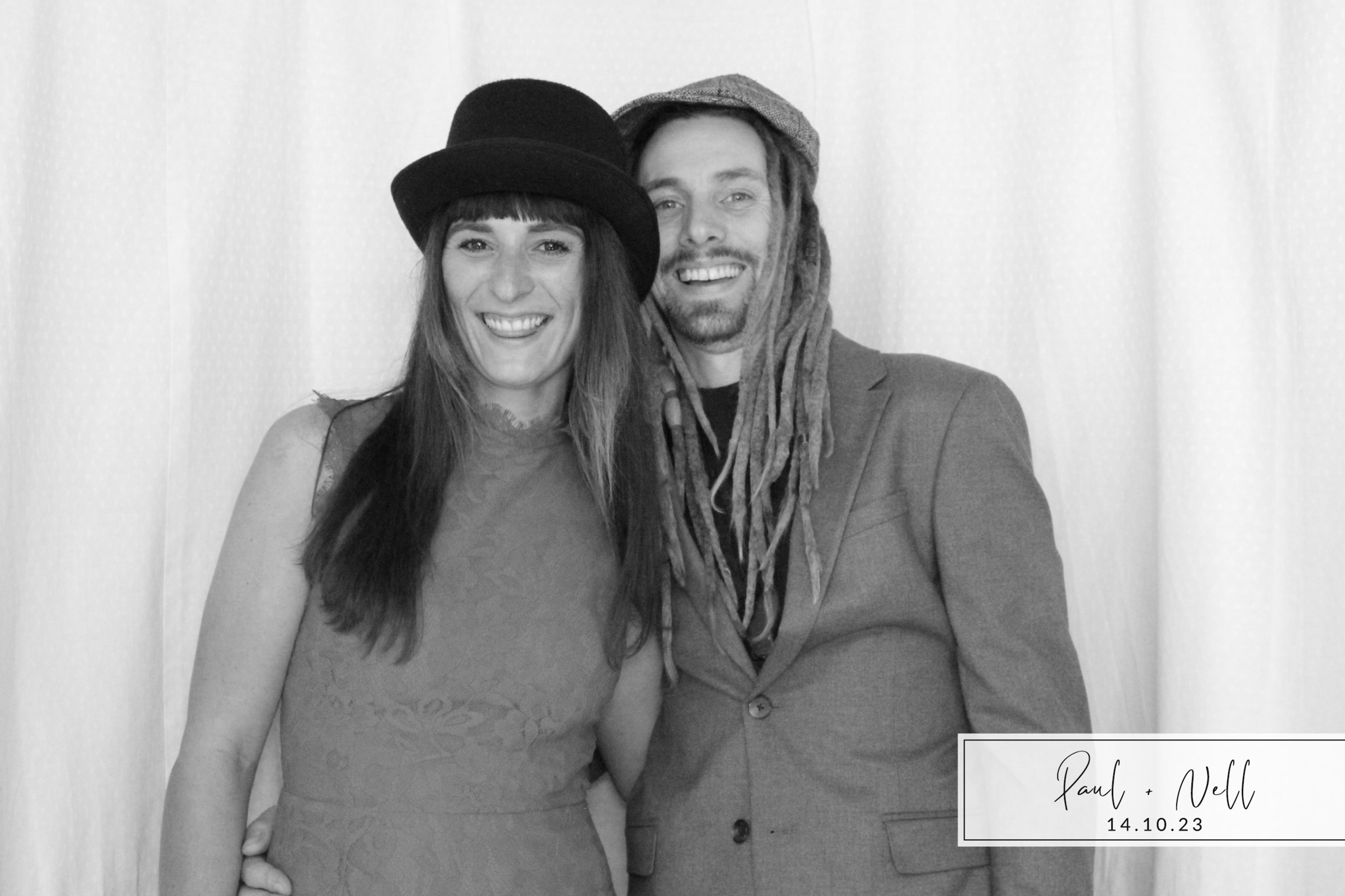 Paul & Nell | View more photos from the event at images.mobile-photo-booth.com/u/MobilePhotoBoothUK/Paul-Nell