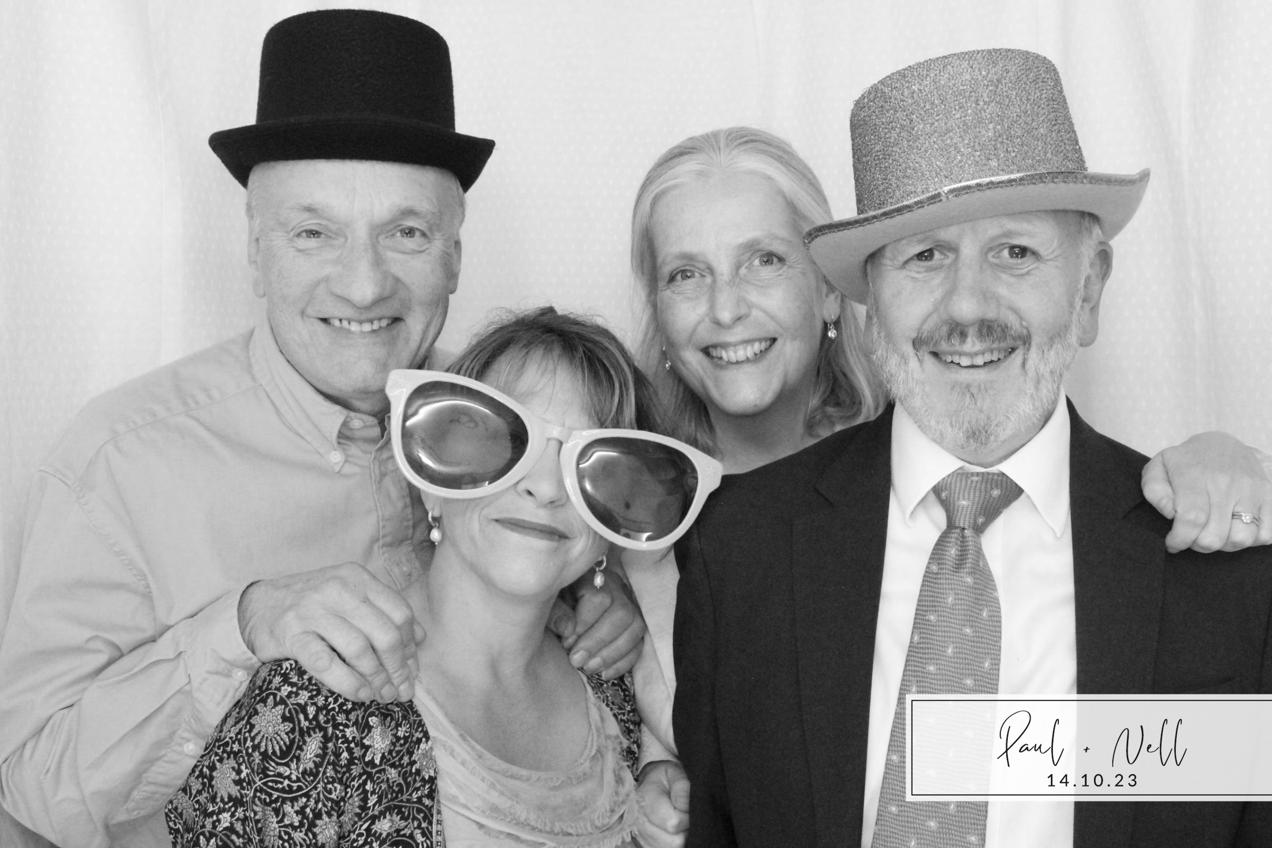 Paul & Nell | View more photos from the event at images.mobile-photo-booth.com/u/MobilePhotoBoothUK/Paul-Nell