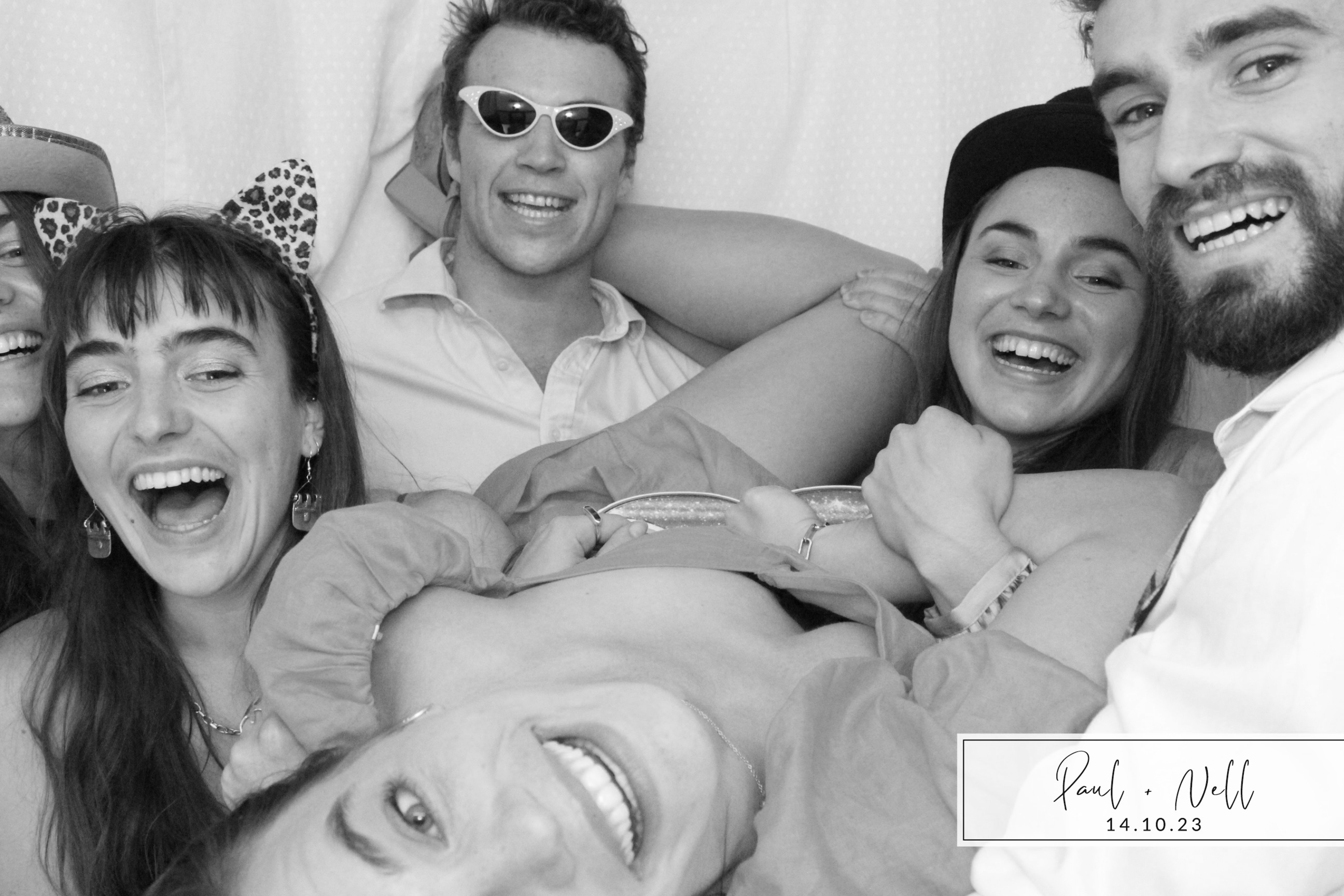 Paul & Nell | View more photos from the event at images.mobile-photo-booth.com/u/MobilePhotoBoothUK/Paul-Nell