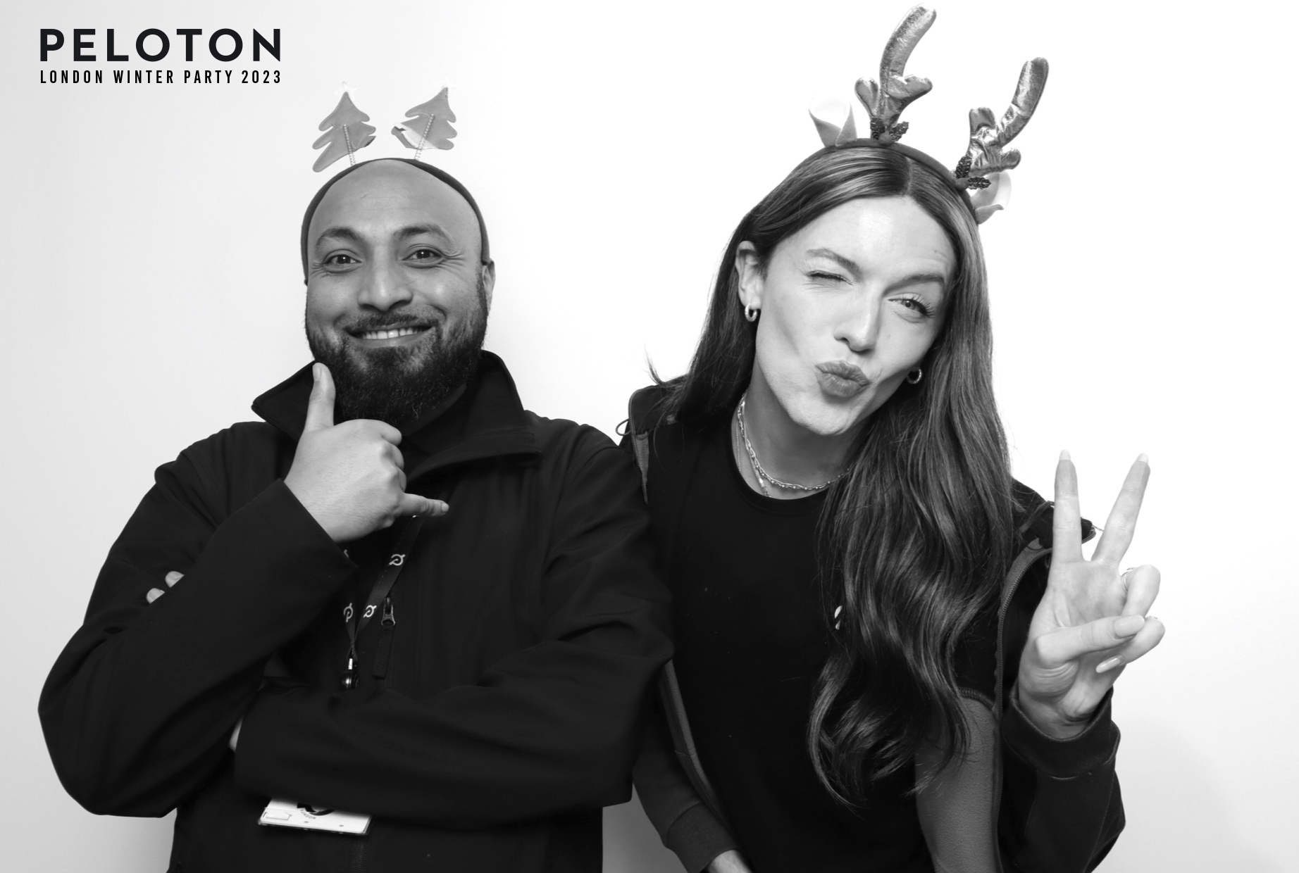 Peloton Christmas Party  | View more photos from the event at images.mobile-photo-booth.com/u/MobilePhotoBoothUK/Peloton-Christmas-Party