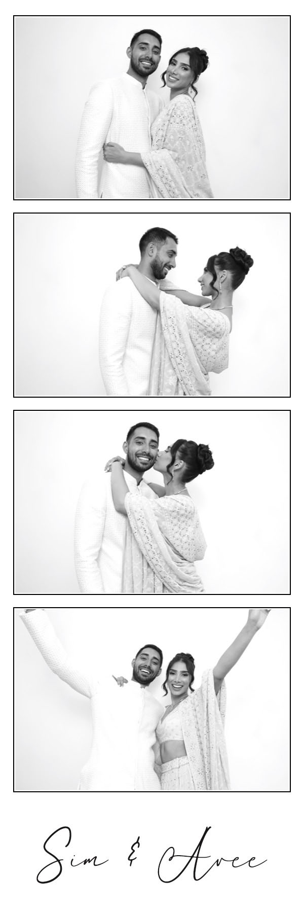 Sim & Avee | View more photos from the event at images.mobile-photo-booth.com/u/MobilePhotoBoothUK/Sim-Avee