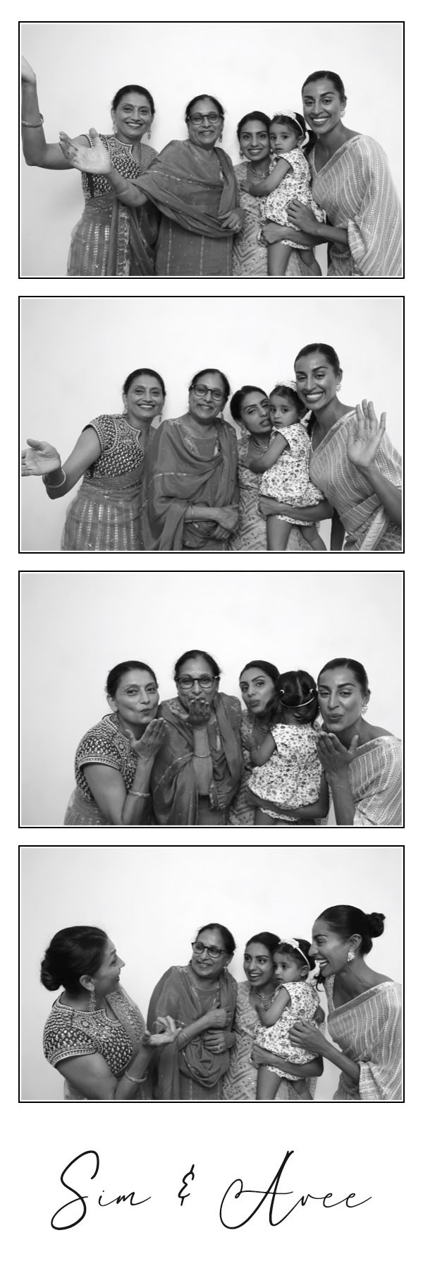 Sim & Avee | View more photos from the event at images.mobile-photo-booth.com/u/MobilePhotoBoothUK/Sim-Avee