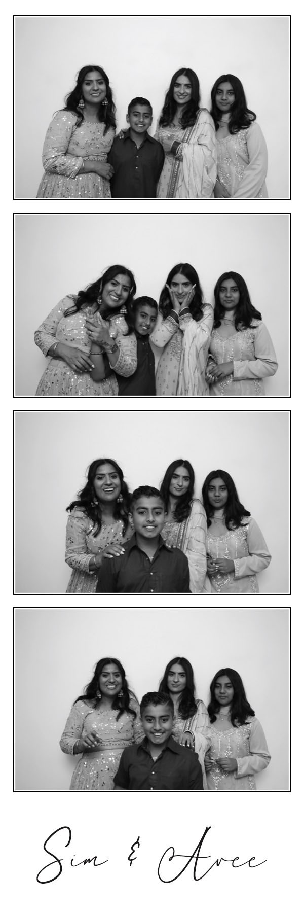 Sim & Avee | View more photos from the event at images.mobile-photo-booth.com/u/MobilePhotoBoothUK/Sim-Avee