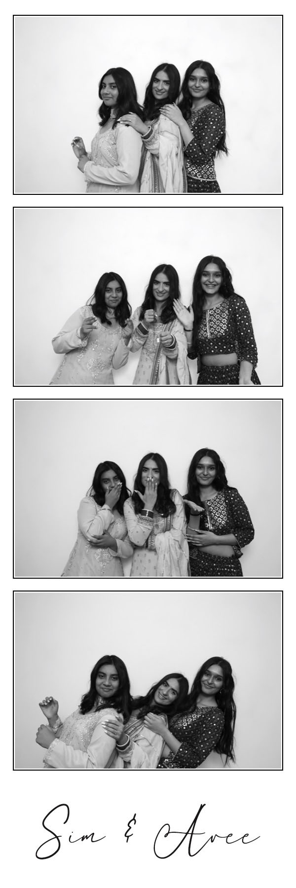 Sim & Avee | View more photos from the event at images.mobile-photo-booth.com/u/MobilePhotoBoothUK/Sim-Avee