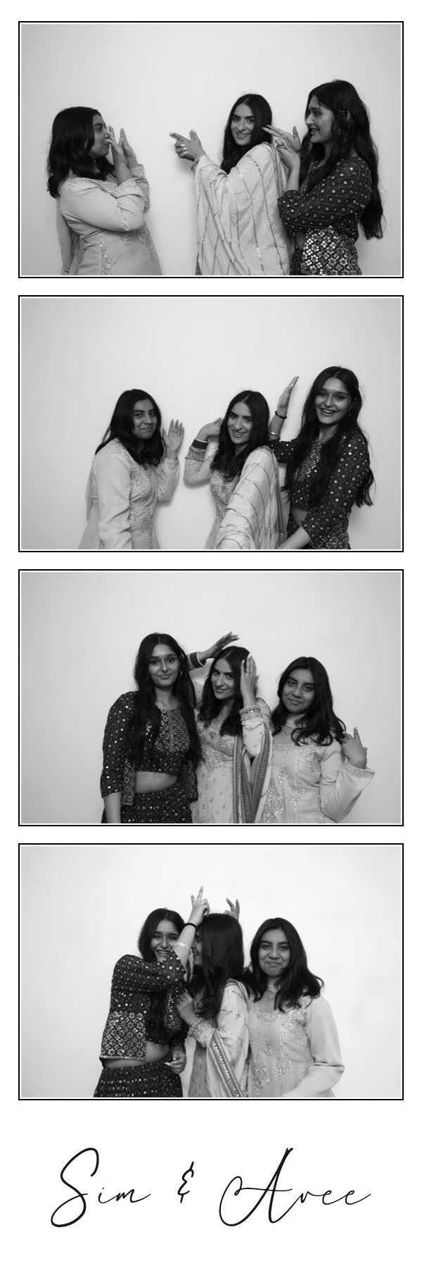 Sim & Avee | View more photos from the event at images.mobile-photo-booth.com/u/MobilePhotoBoothUK/Sim-Avee