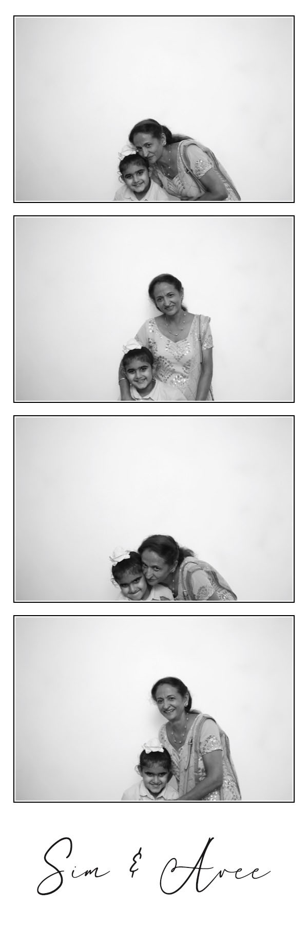 Sim & Avee | View more photos from the event at images.mobile-photo-booth.com/u/MobilePhotoBoothUK/Sim-Avee