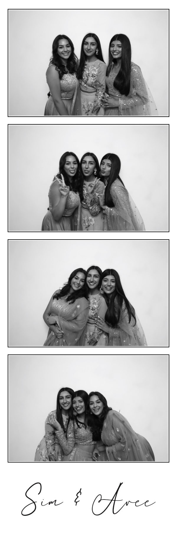Sim & Avee | View more photos from the event at images.mobile-photo-booth.com/u/MobilePhotoBoothUK/Sim-Avee