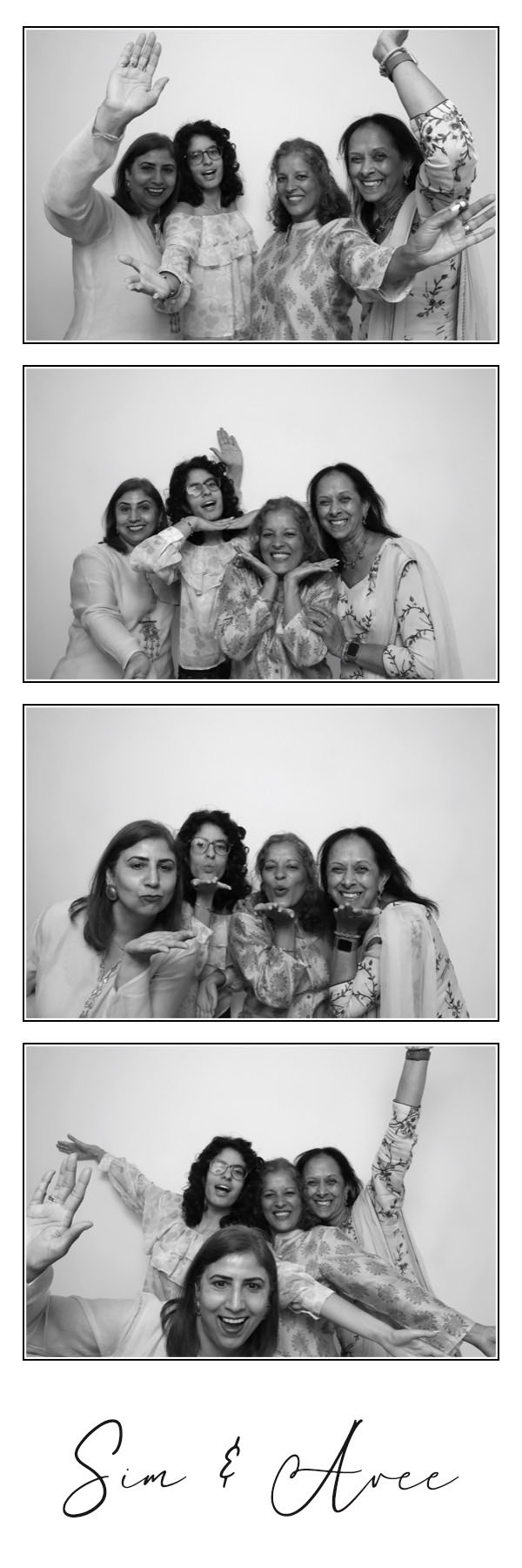 Sim & Avee | View more photos from the event at images.mobile-photo-booth.com/u/MobilePhotoBoothUK/Sim-Avee