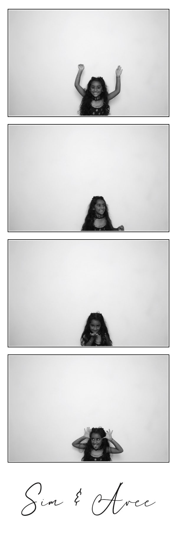 Sim & Avee | View more photos from the event at images.mobile-photo-booth.com/u/MobilePhotoBoothUK/Sim-Avee