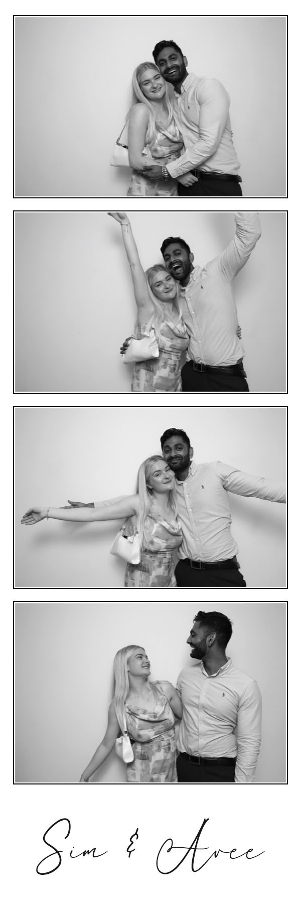 Sim & Avee | View more photos from the event at images.mobile-photo-booth.com/u/MobilePhotoBoothUK/Sim-Avee