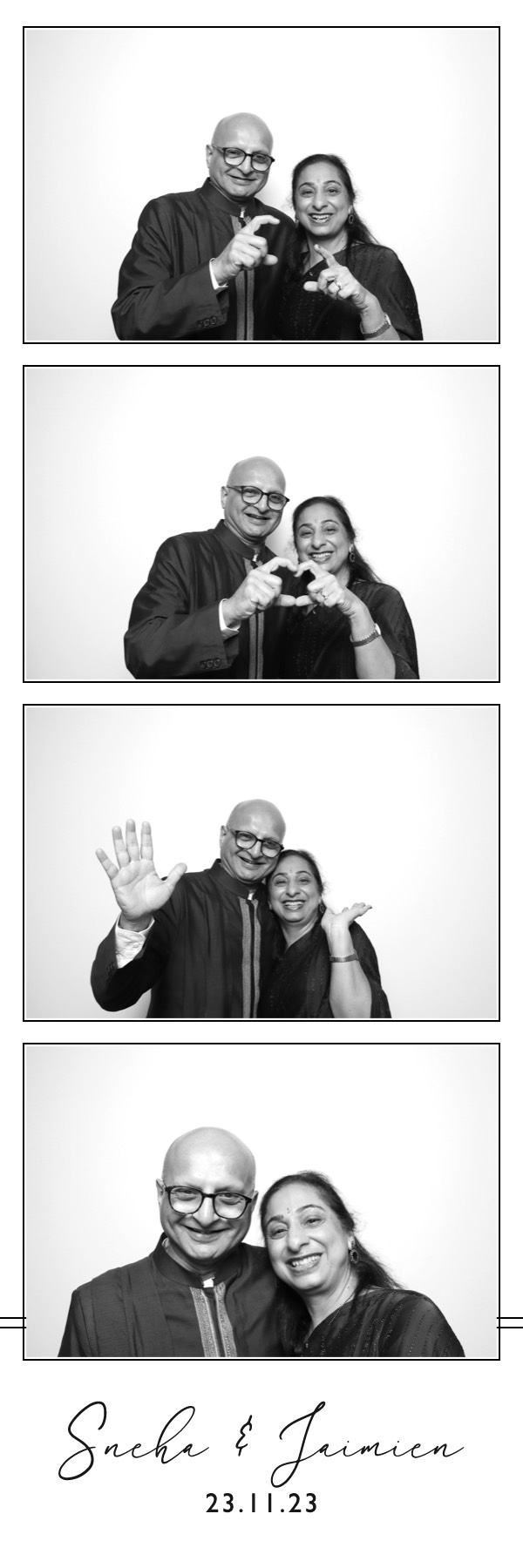 Sneha & Jaimien | View more photos from the event at images.mobile-photo-booth.com/u/MobilePhotoBoothUK/Sneha-Jaimien