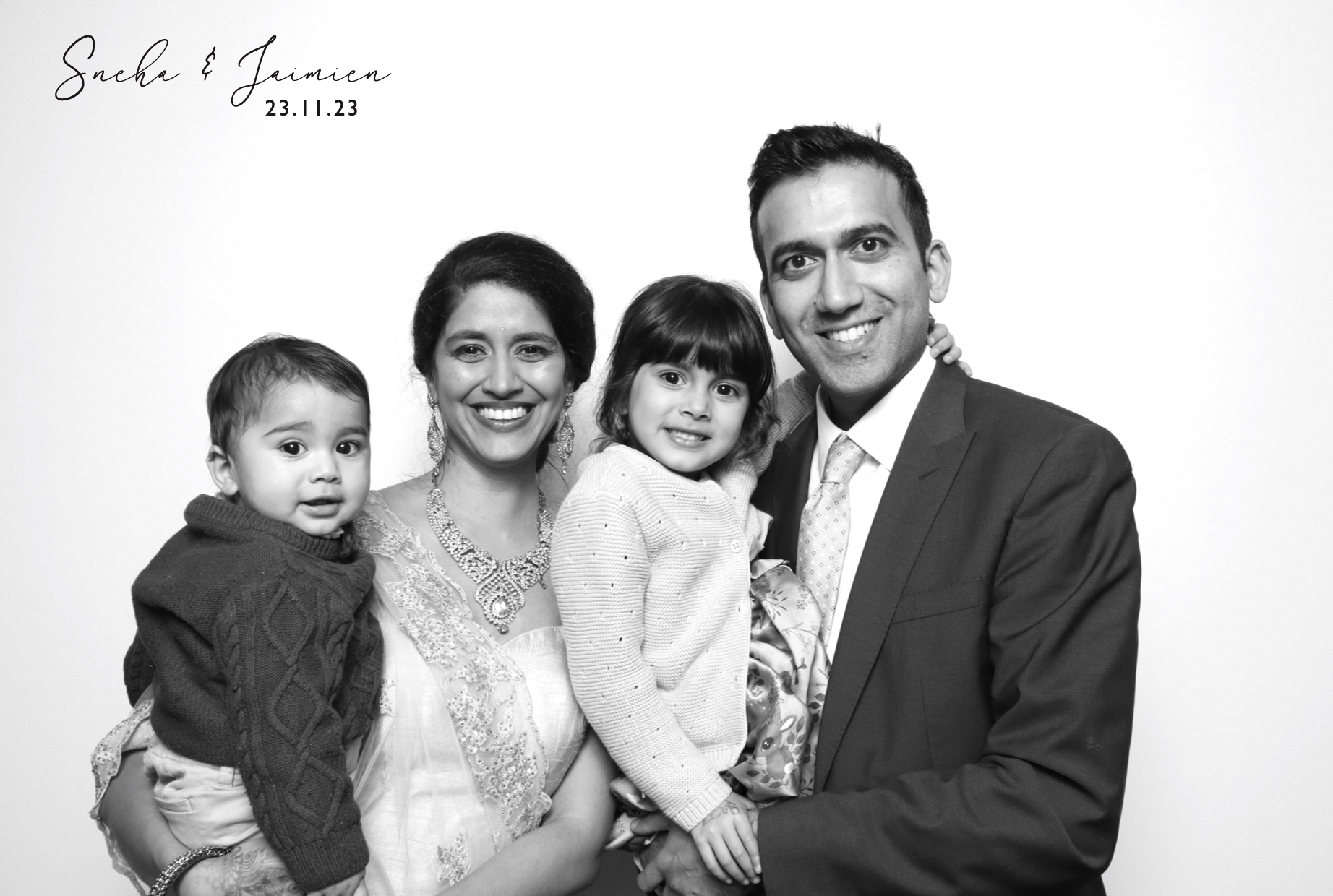 Sneha & Jaimien | View more photos from the event at images.mobile-photo-booth.com/u/MobilePhotoBoothUK/Sneha-Jaimien