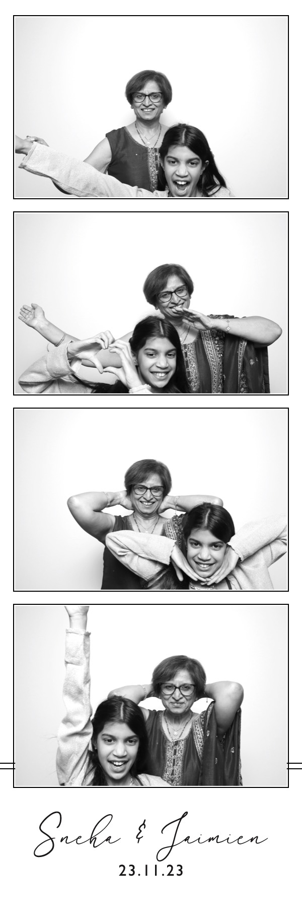 Sneha & Jaimien | View more photos from the event at images.mobile-photo-booth.com/u/MobilePhotoBoothUK/Sneha-Jaimien