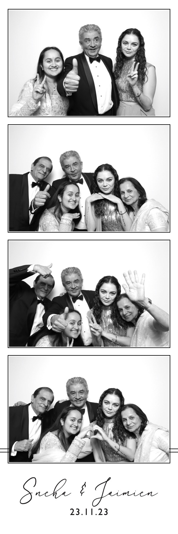 Sneha & Jaimien | View more photos from the event at images.mobile-photo-booth.com/u/MobilePhotoBoothUK/Sneha-Jaimien