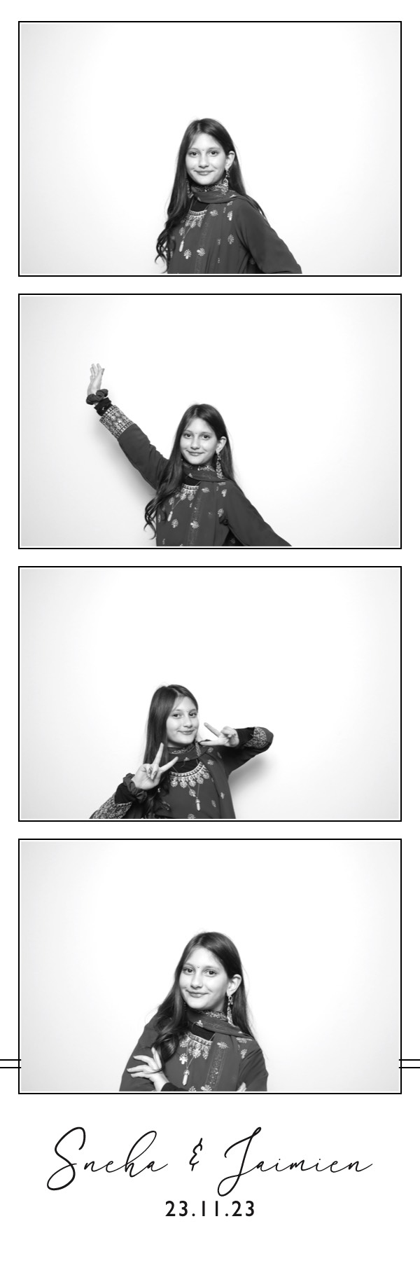 Sneha & Jaimien | View more photos from the event at images.mobile-photo-booth.com/u/MobilePhotoBoothUK/Sneha-Jaimien