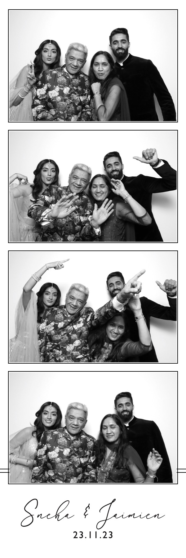 Sneha & Jaimien | View more photos from the event at images.mobile-photo-booth.com/u/MobilePhotoBoothUK/Sneha-Jaimien