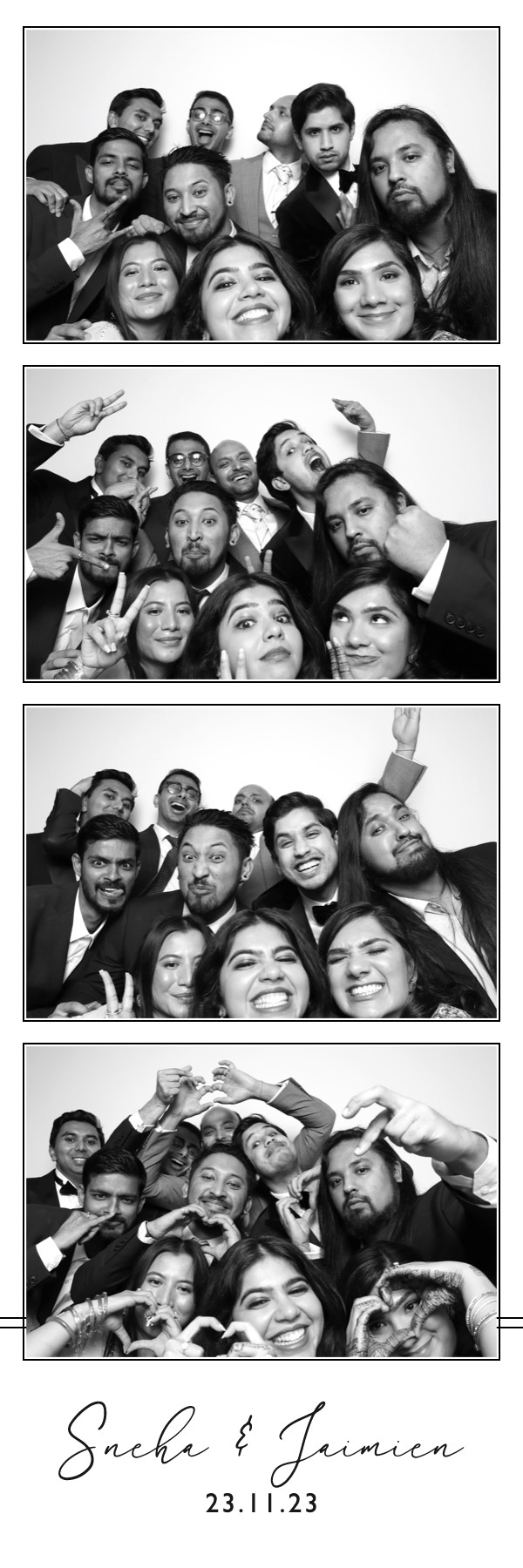 Sneha & Jaimien | View more photos from the event at images.mobile-photo-booth.com/u/MobilePhotoBoothUK/Sneha-Jaimien