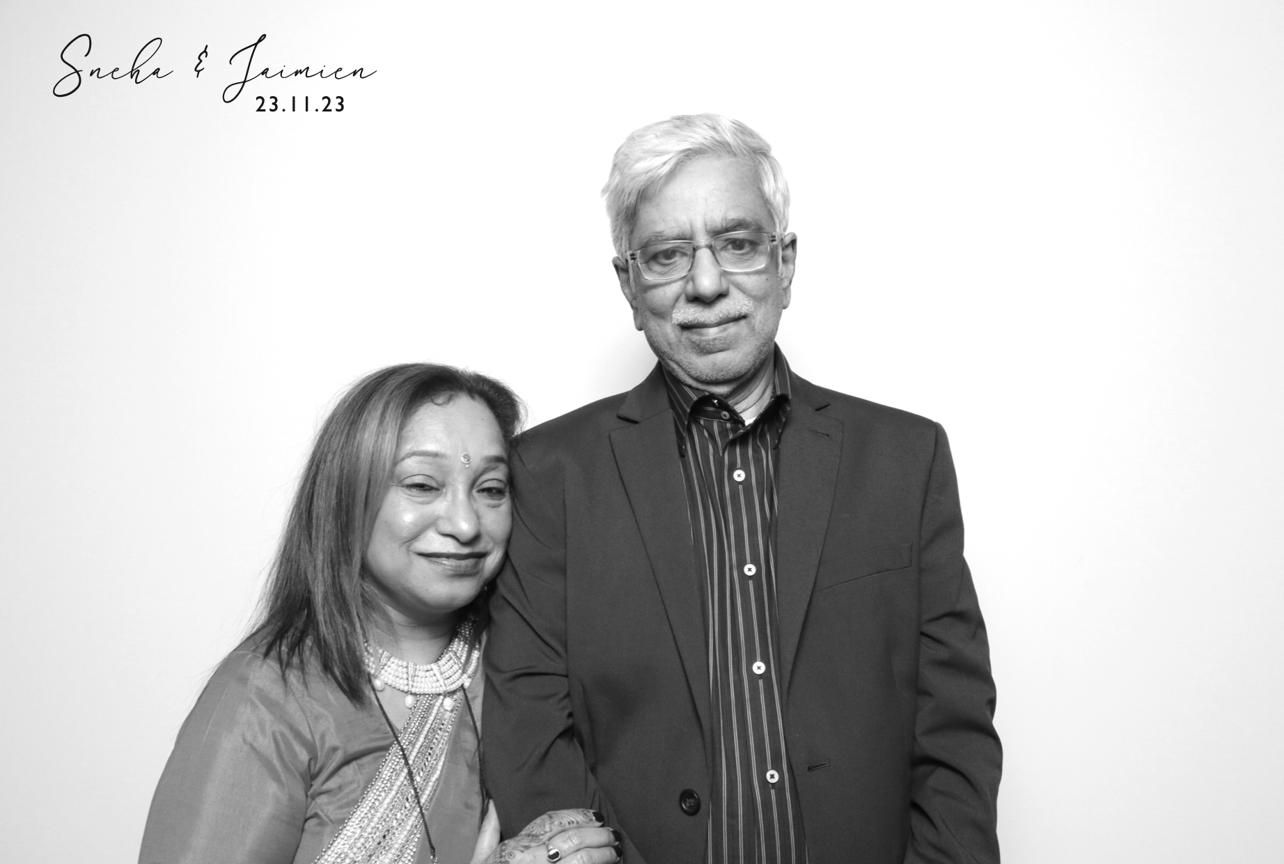 Sneha & Jaimien | View more photos from the event at images.mobile-photo-booth.com/u/MobilePhotoBoothUK/Sneha-Jaimien