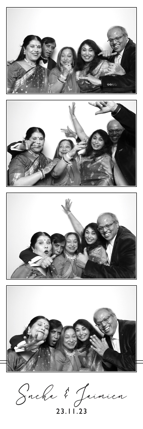 Sneha & Jaimien | View more photos from the event at images.mobile-photo-booth.com/u/MobilePhotoBoothUK/Sneha-Jaimien