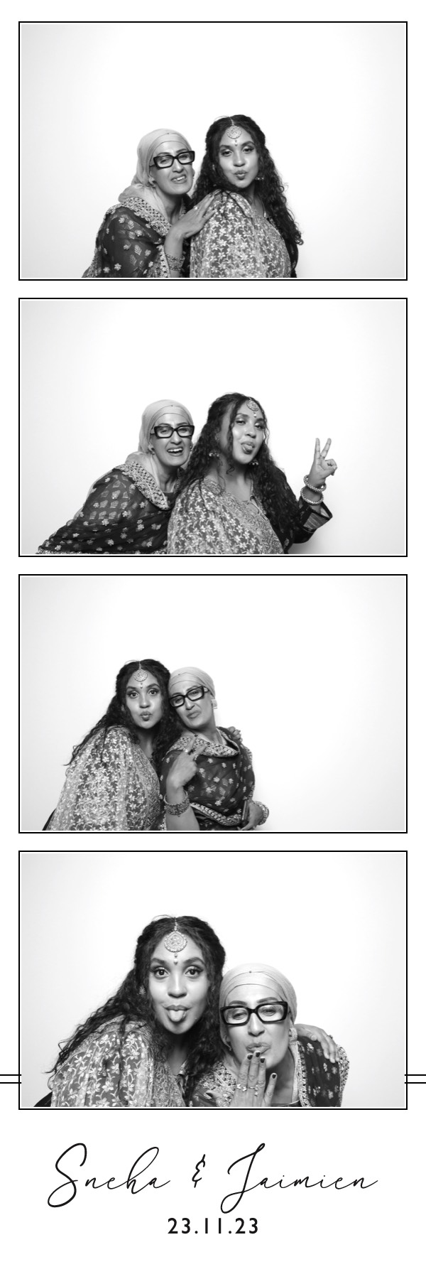 Sneha & Jaimien | View more photos from the event at images.mobile-photo-booth.com/u/MobilePhotoBoothUK/Sneha-Jaimien
