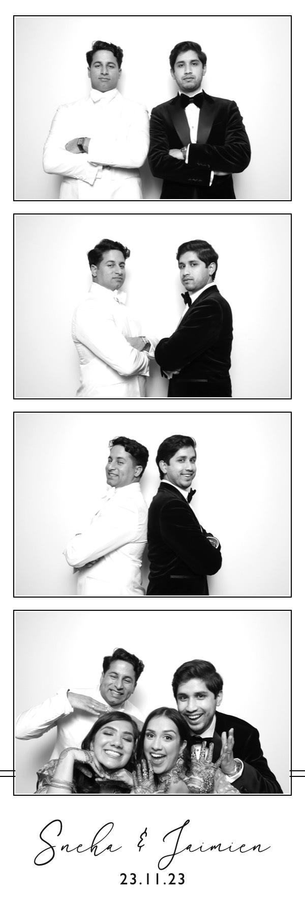 Sneha & Jaimien | View more photos from the event at images.mobile-photo-booth.com/u/MobilePhotoBoothUK/Sneha-Jaimien