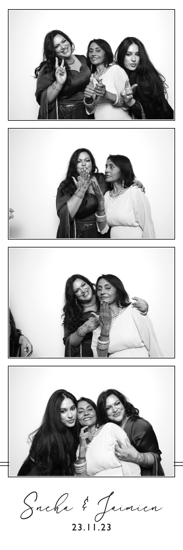 Sneha & Jaimien | View more photos from the event at images.mobile-photo-booth.com/u/MobilePhotoBoothUK/Sneha-Jaimien