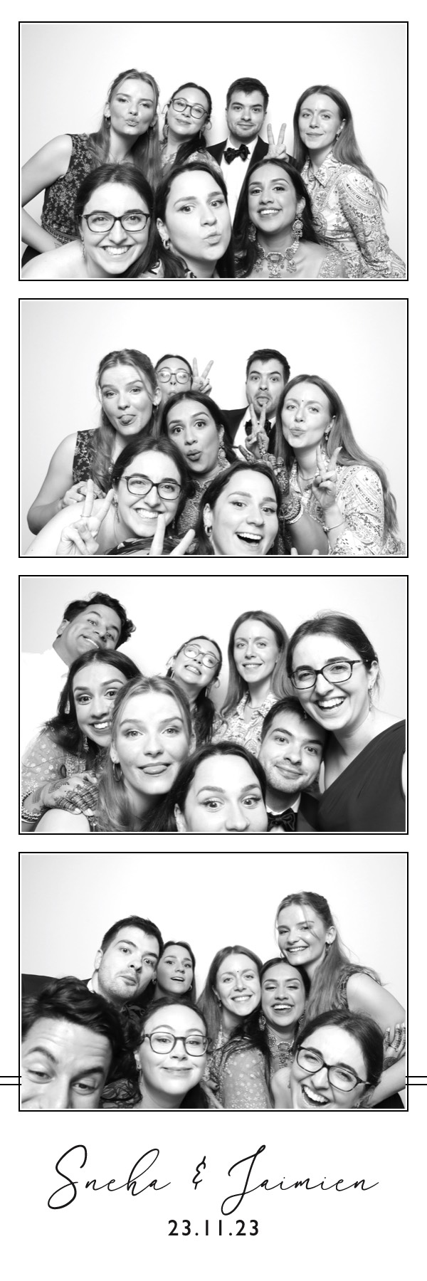 Sneha & Jaimien | View more photos from the event at images.mobile-photo-booth.com/u/MobilePhotoBoothUK/Sneha-Jaimien