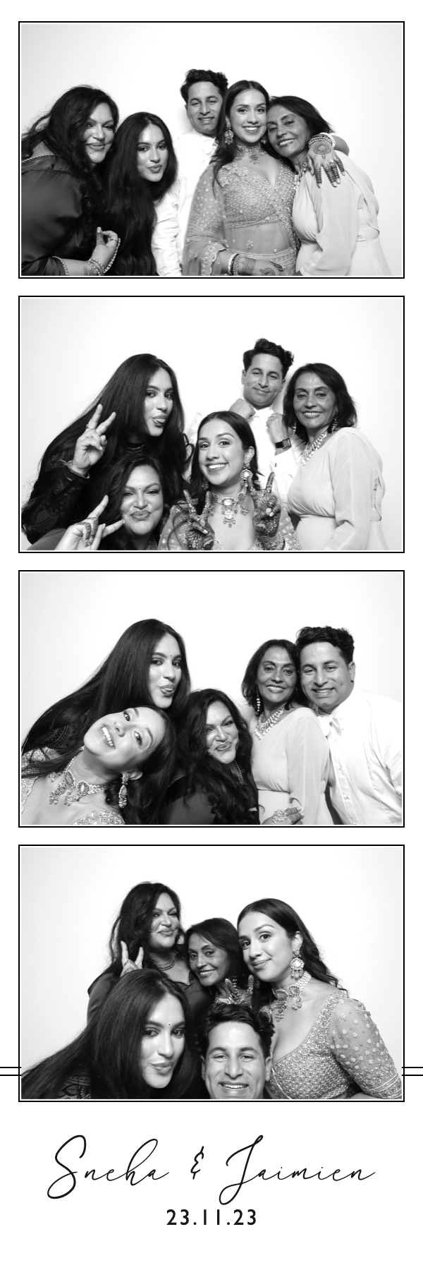 Sneha & Jaimien | View more photos from the event at images.mobile-photo-booth.com/u/MobilePhotoBoothUK/Sneha-Jaimien