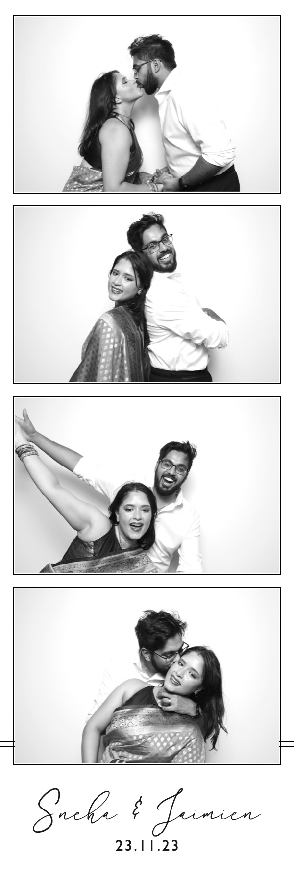 Sneha & Jaimien | View more photos from the event at images.mobile-photo-booth.com/u/MobilePhotoBoothUK/Sneha-Jaimien