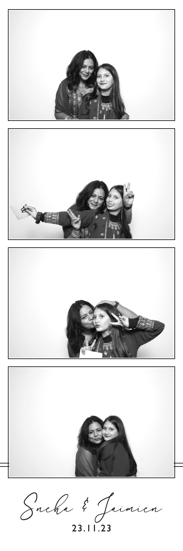 Sneha & Jaimien | View more photos from the event at images.mobile-photo-booth.com/u/MobilePhotoBoothUK/Sneha-Jaimien
