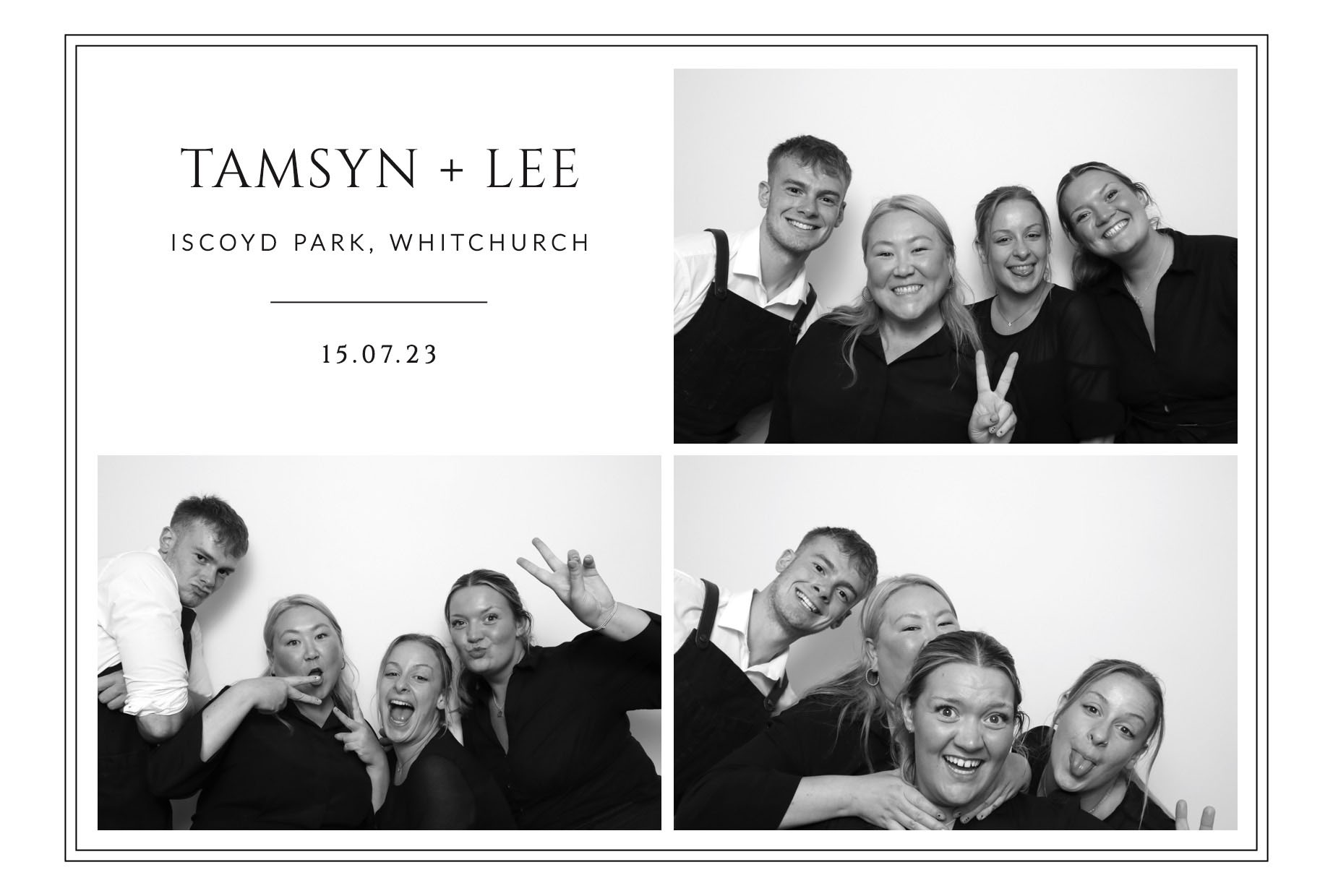 Tamsyn & Lee | View more photos from the event at images.mobile-photo-booth.com/u/MobilePhotoBoothUK/Tamsyn-Lee