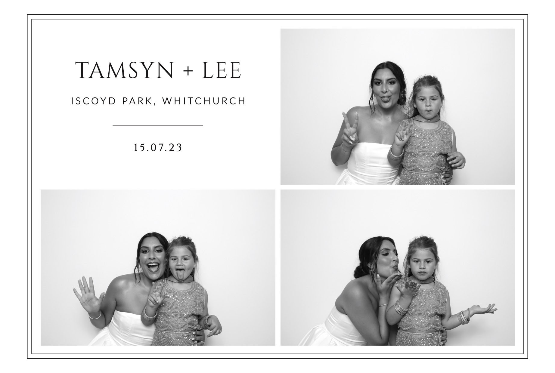 Tamsyn & Lee | View more photos from the event at images.mobile-photo-booth.com/u/MobilePhotoBoothUK/Tamsyn-Lee
