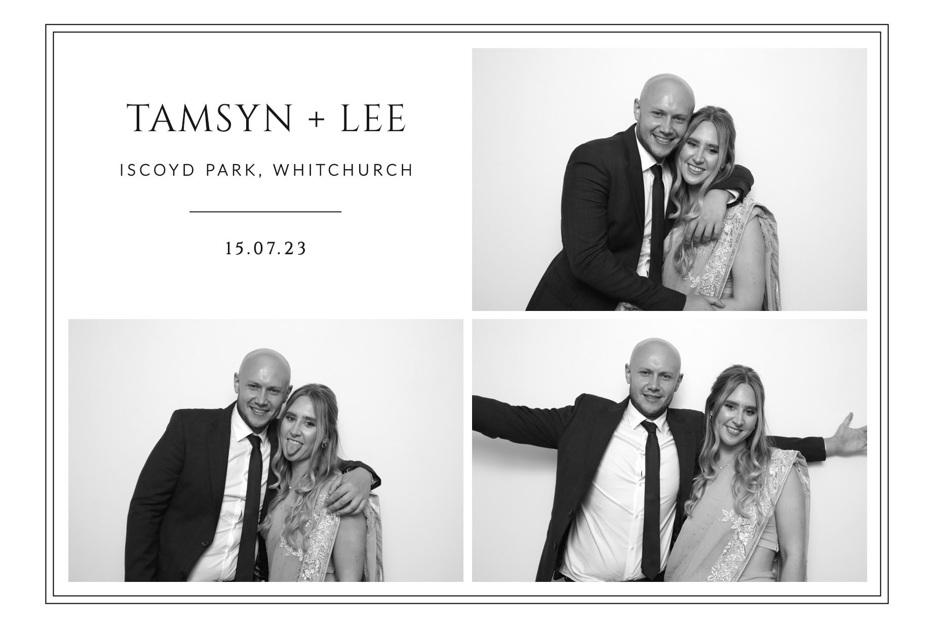 Tamsyn & Lee | View more photos from the event at images.mobile-photo-booth.com/u/MobilePhotoBoothUK/Tamsyn-Lee