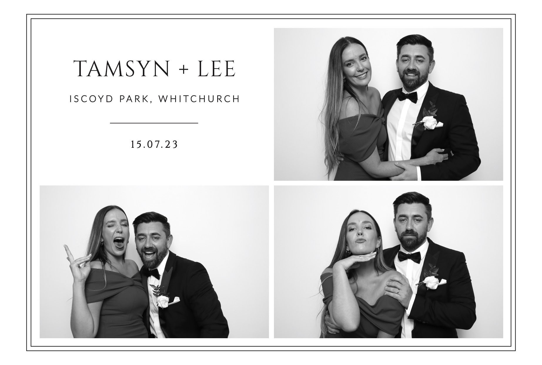 Tamsyn & Lee | View more photos from the event at images.mobile-photo-booth.com/u/MobilePhotoBoothUK/Tamsyn-Lee