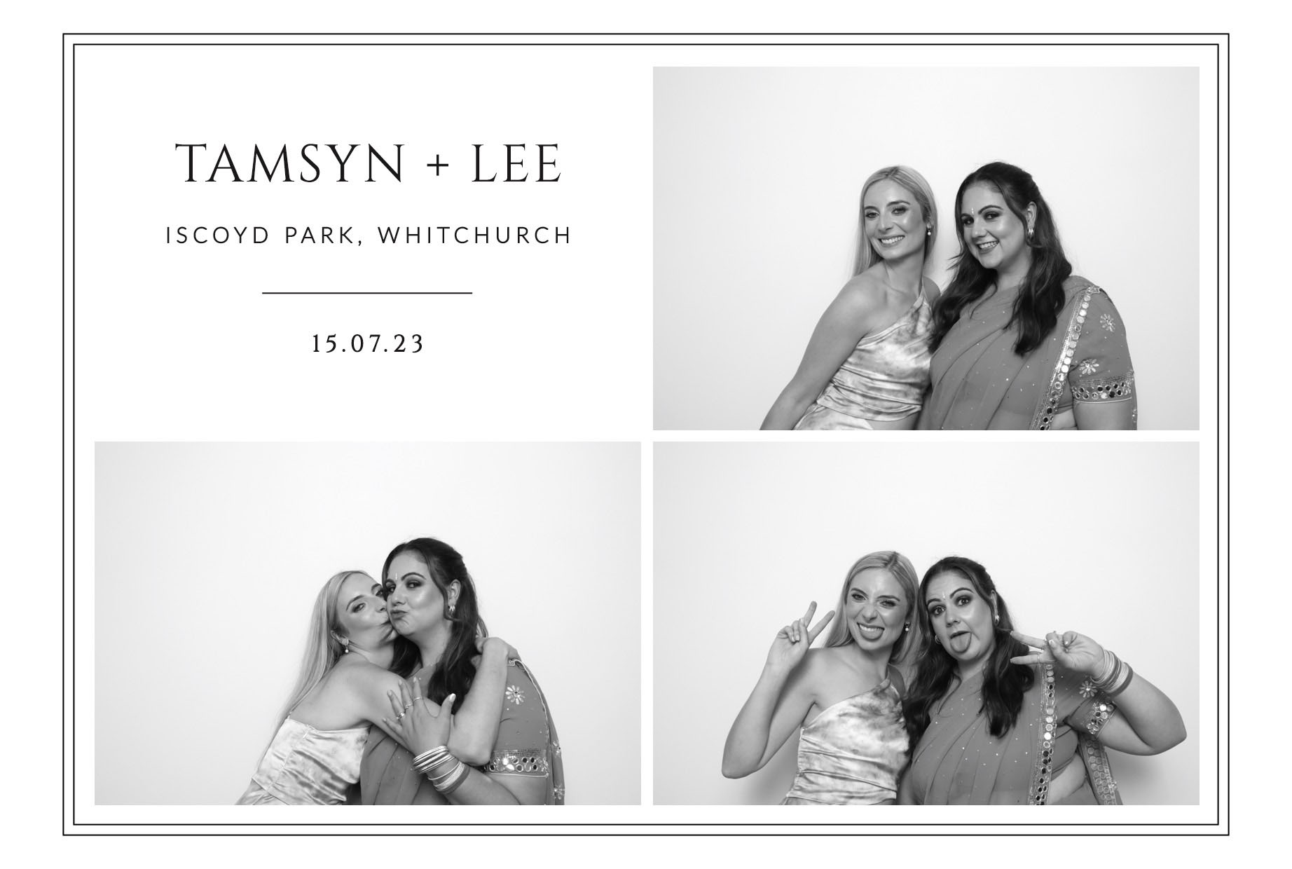 Tamsyn & Lee | View more photos from the event at images.mobile-photo-booth.com/u/MobilePhotoBoothUK/Tamsyn-Lee
