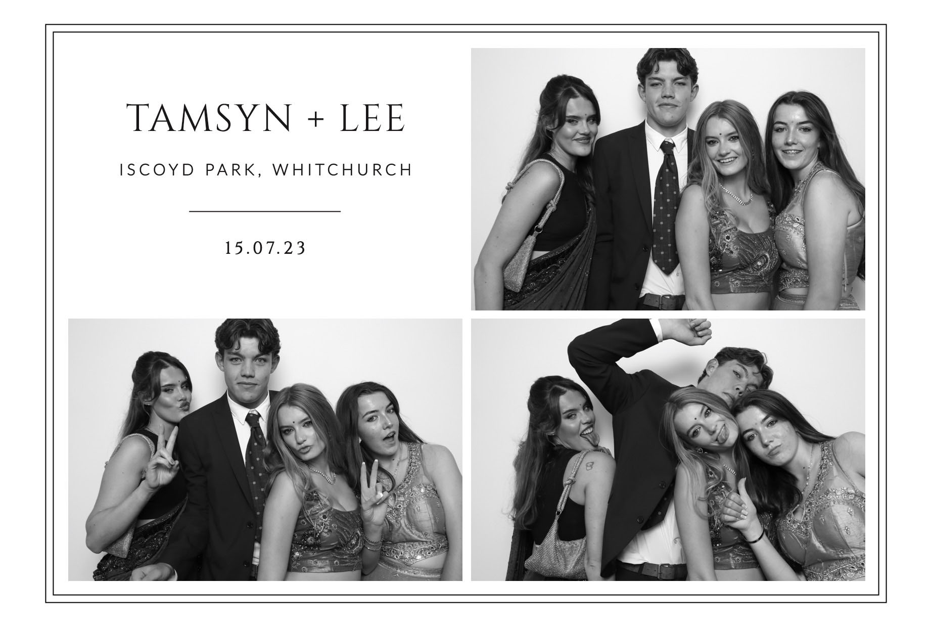 Tamsyn & Lee | View more photos from the event at images.mobile-photo-booth.com/u/MobilePhotoBoothUK/Tamsyn-Lee