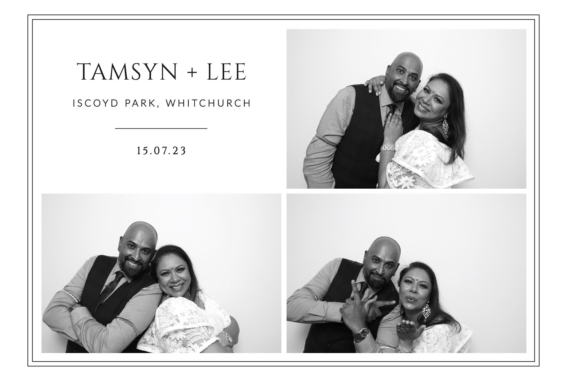 Tamsyn & Lee | View more photos from the event at images.mobile-photo-booth.com/u/MobilePhotoBoothUK/Tamsyn-Lee