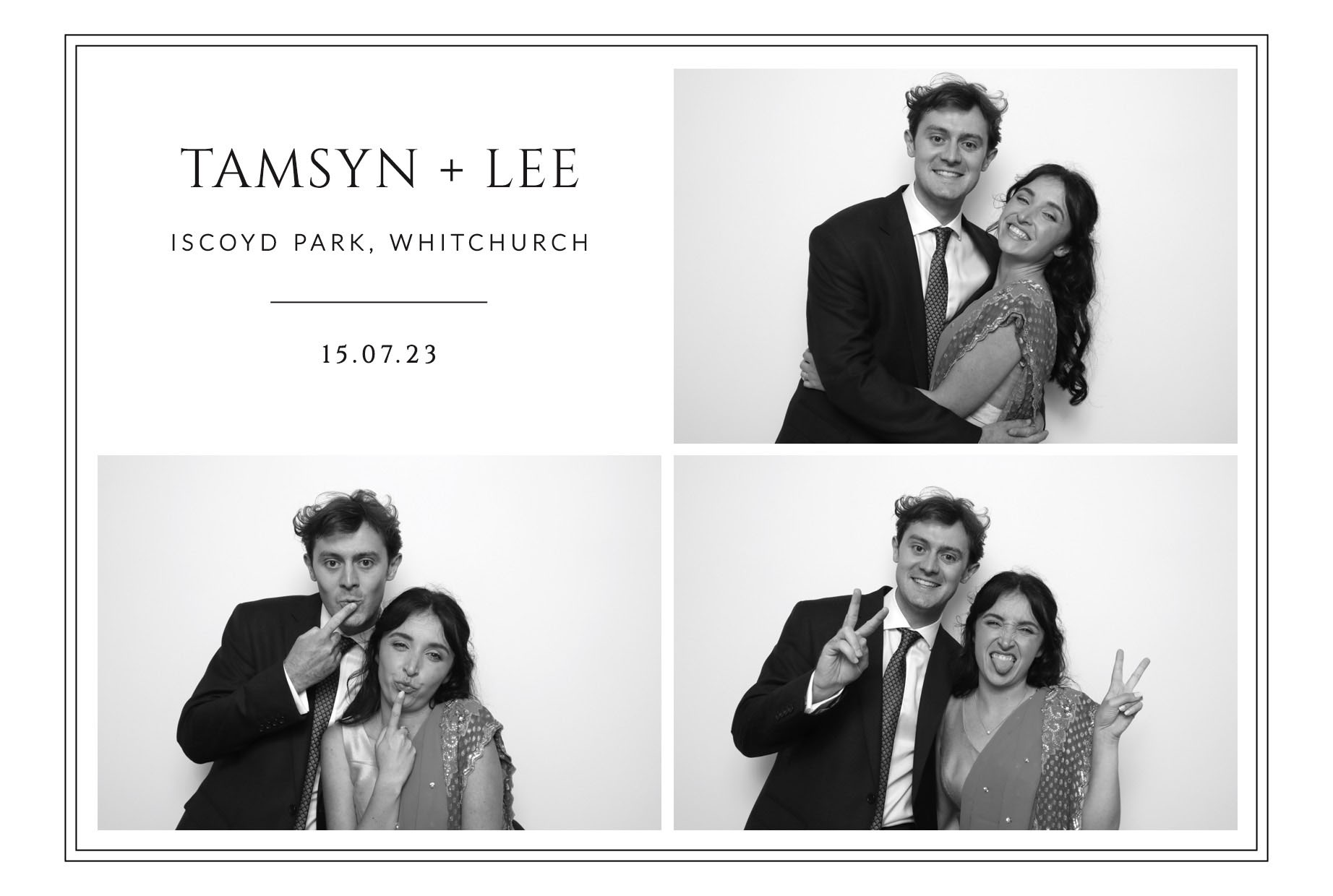 Tamsyn & Lee | View more photos from the event at images.mobile-photo-booth.com/u/MobilePhotoBoothUK/Tamsyn-Lee