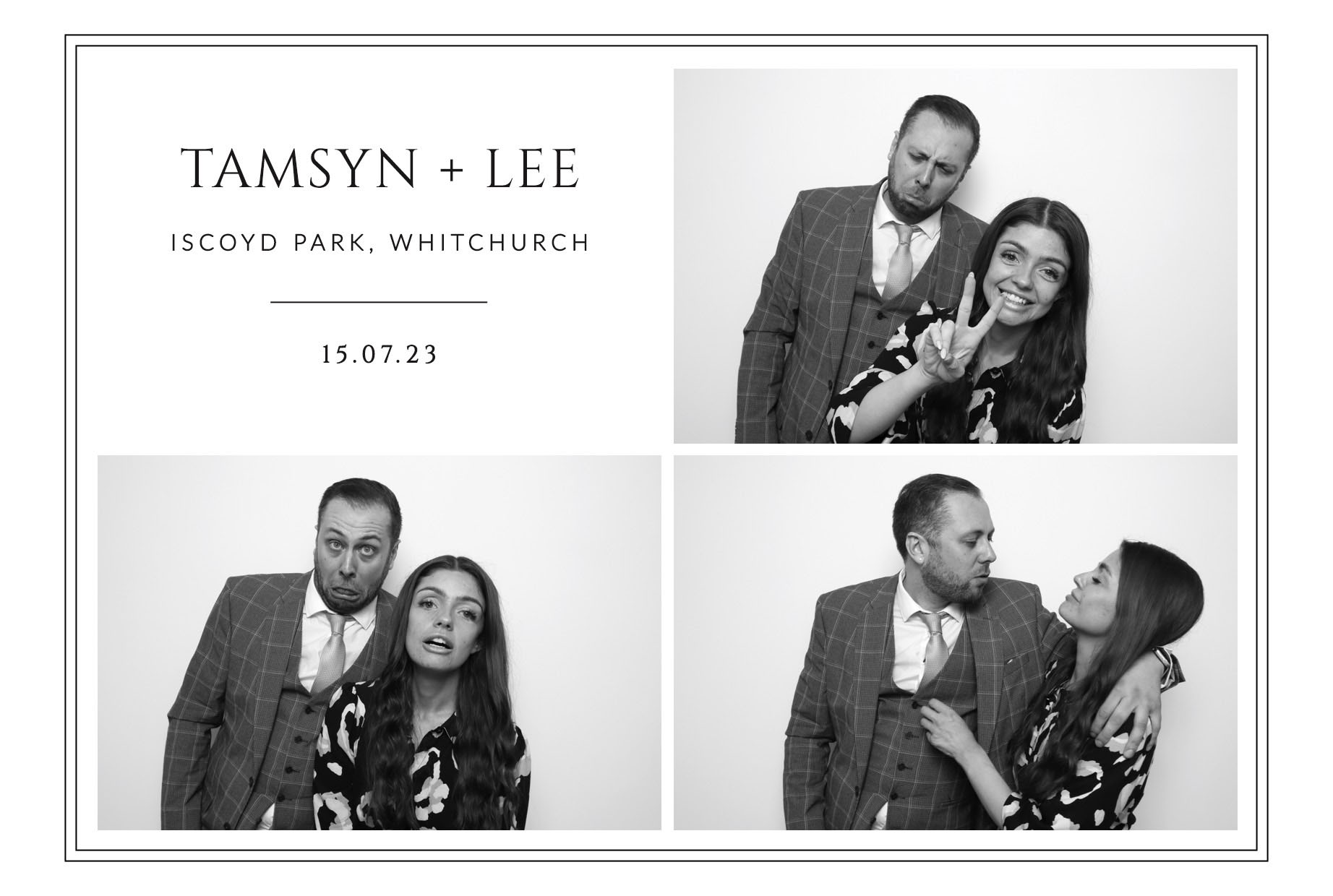 Tamsyn & Lee | View more photos from the event at images.mobile-photo-booth.com/u/MobilePhotoBoothUK/Tamsyn-Lee