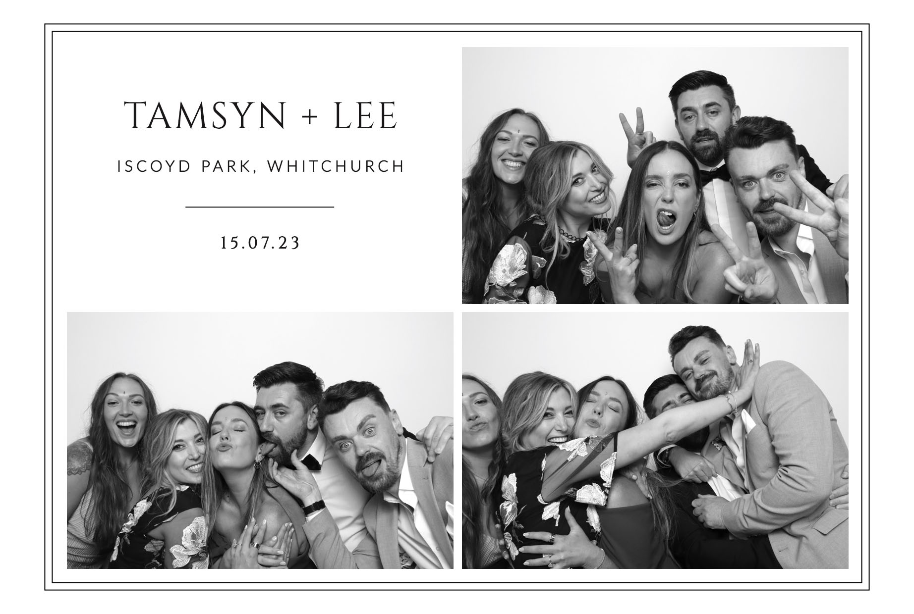 Tamsyn & Lee | View more photos from the event at images.mobile-photo-booth.com/u/MobilePhotoBoothUK/Tamsyn-Lee