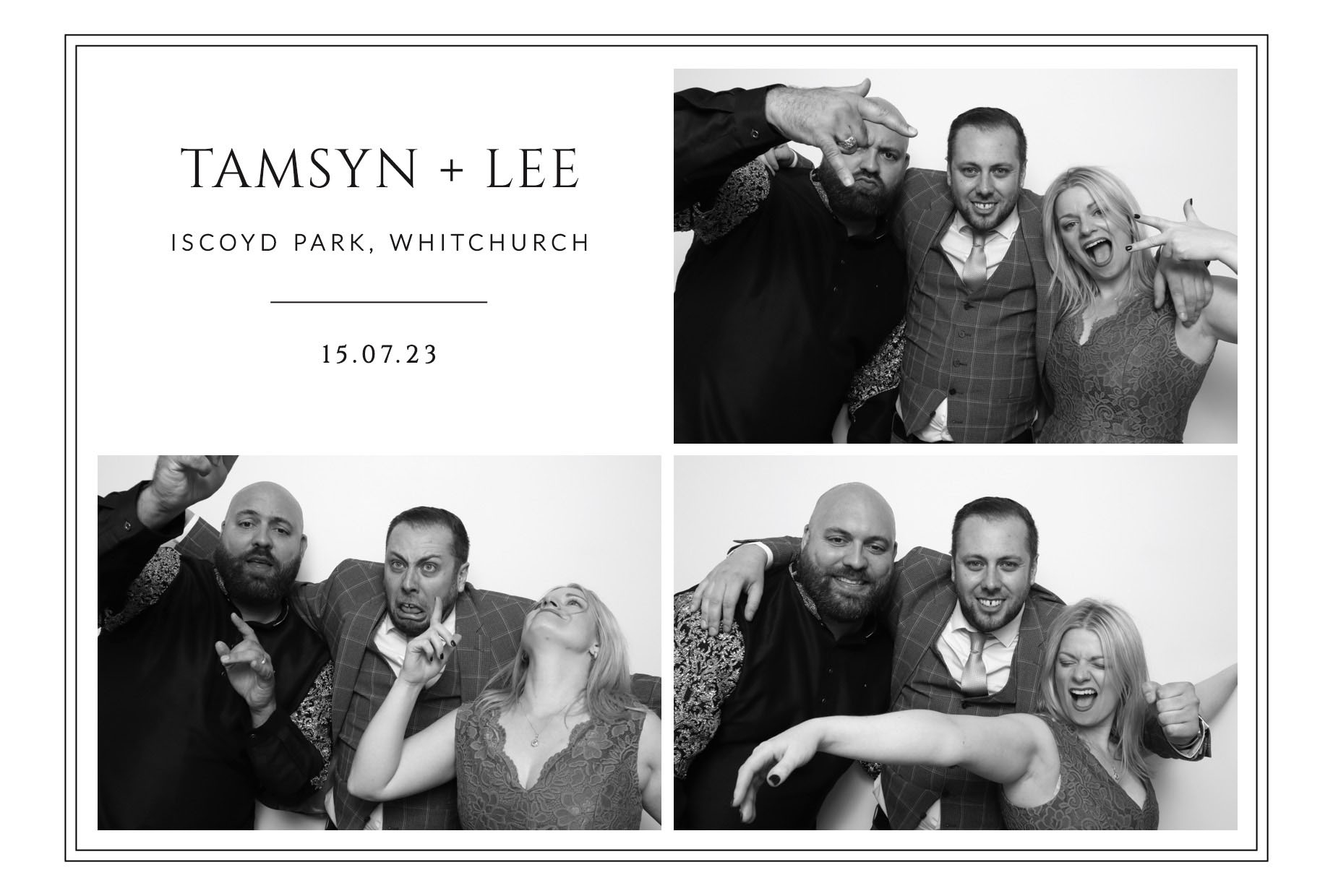 Tamsyn & Lee | View more photos from the event at images.mobile-photo-booth.com/u/MobilePhotoBoothUK/Tamsyn-Lee