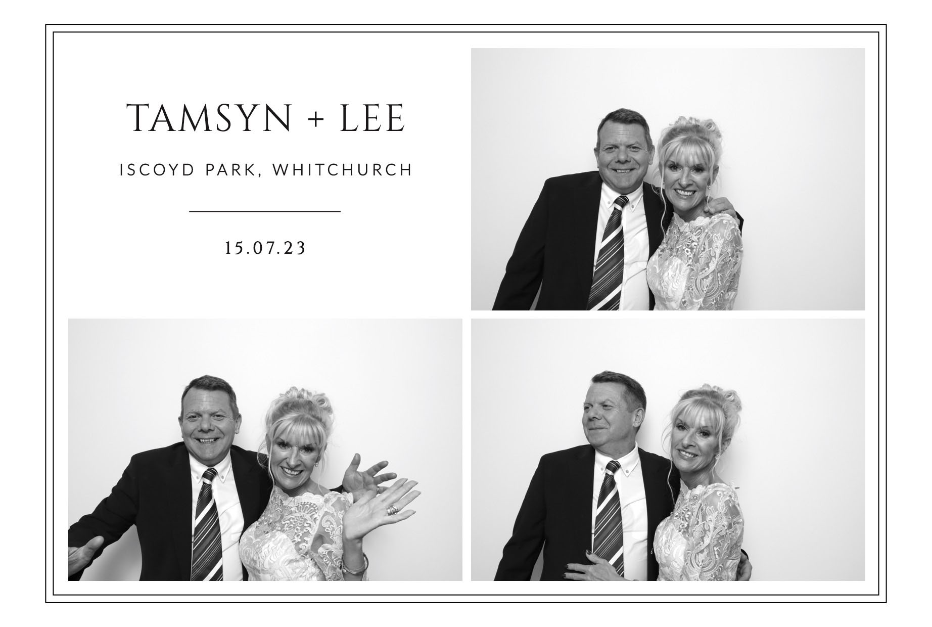 Tamsyn & Lee | View more photos from the event at images.mobile-photo-booth.com/u/MobilePhotoBoothUK/Tamsyn-Lee
