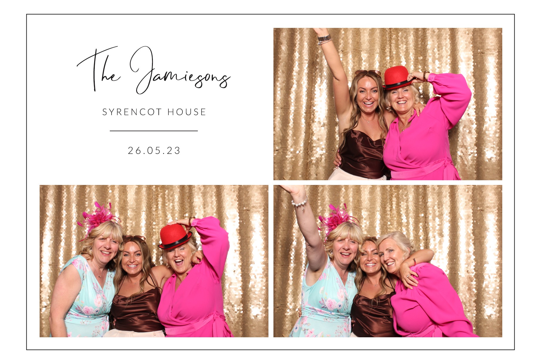 The Jamiesons | View more photos from the event at images.mobile-photo-booth.com/u/MobilePhotoBoothUK/The-Jamiesons