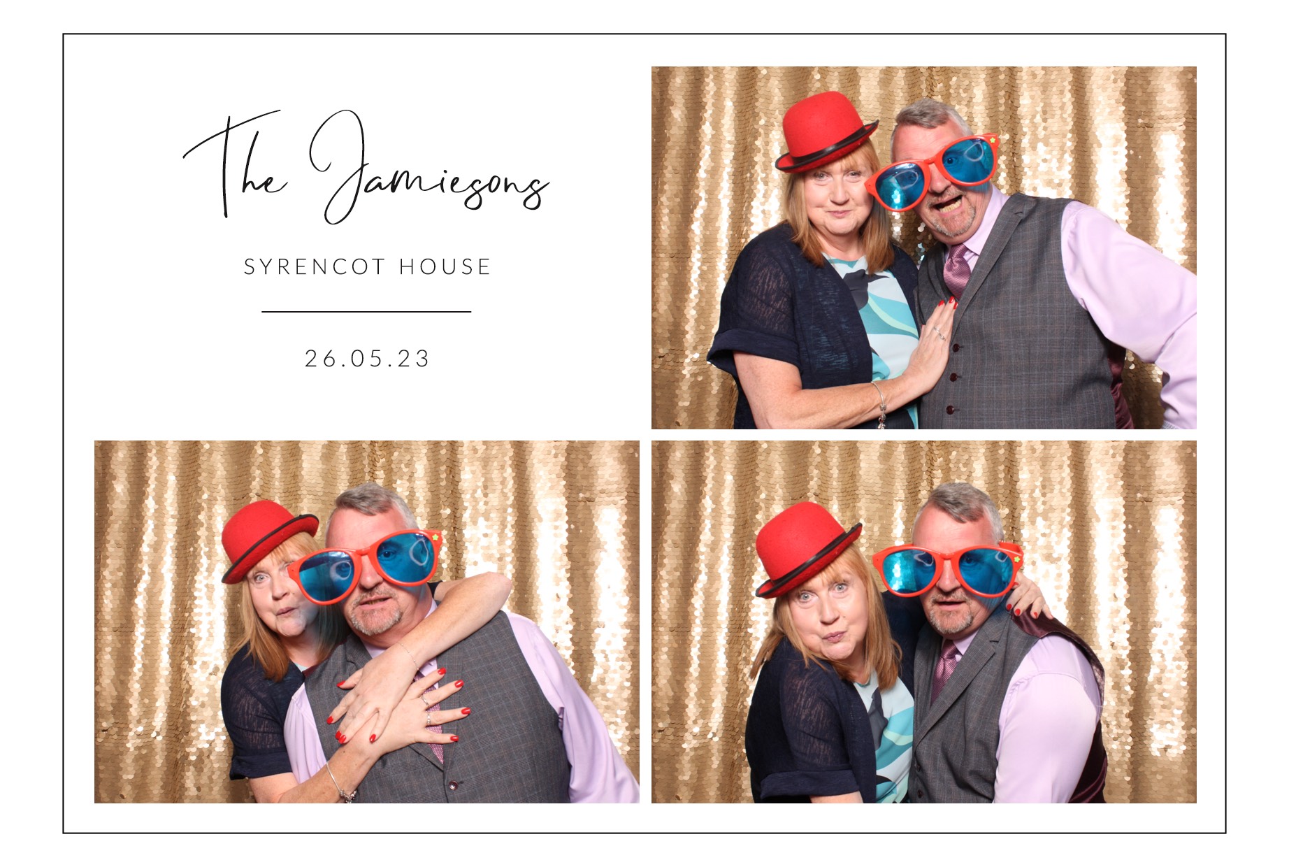 The Jamiesons | View more photos from the event at images.mobile-photo-booth.com/u/MobilePhotoBoothUK/The-Jamiesons