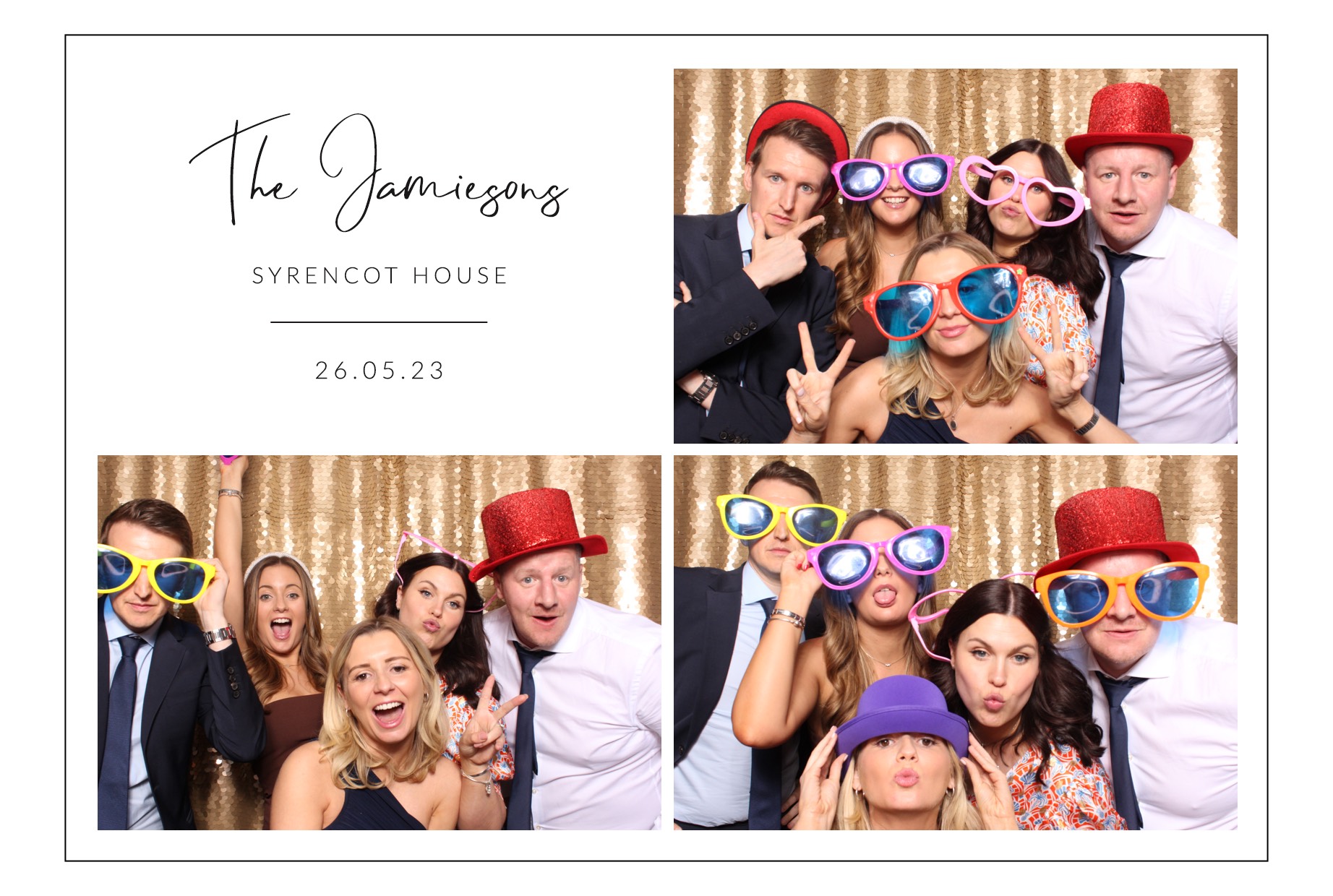 The Jamiesons | View more photos from the event at images.mobile-photo-booth.com/u/MobilePhotoBoothUK/The-Jamiesons