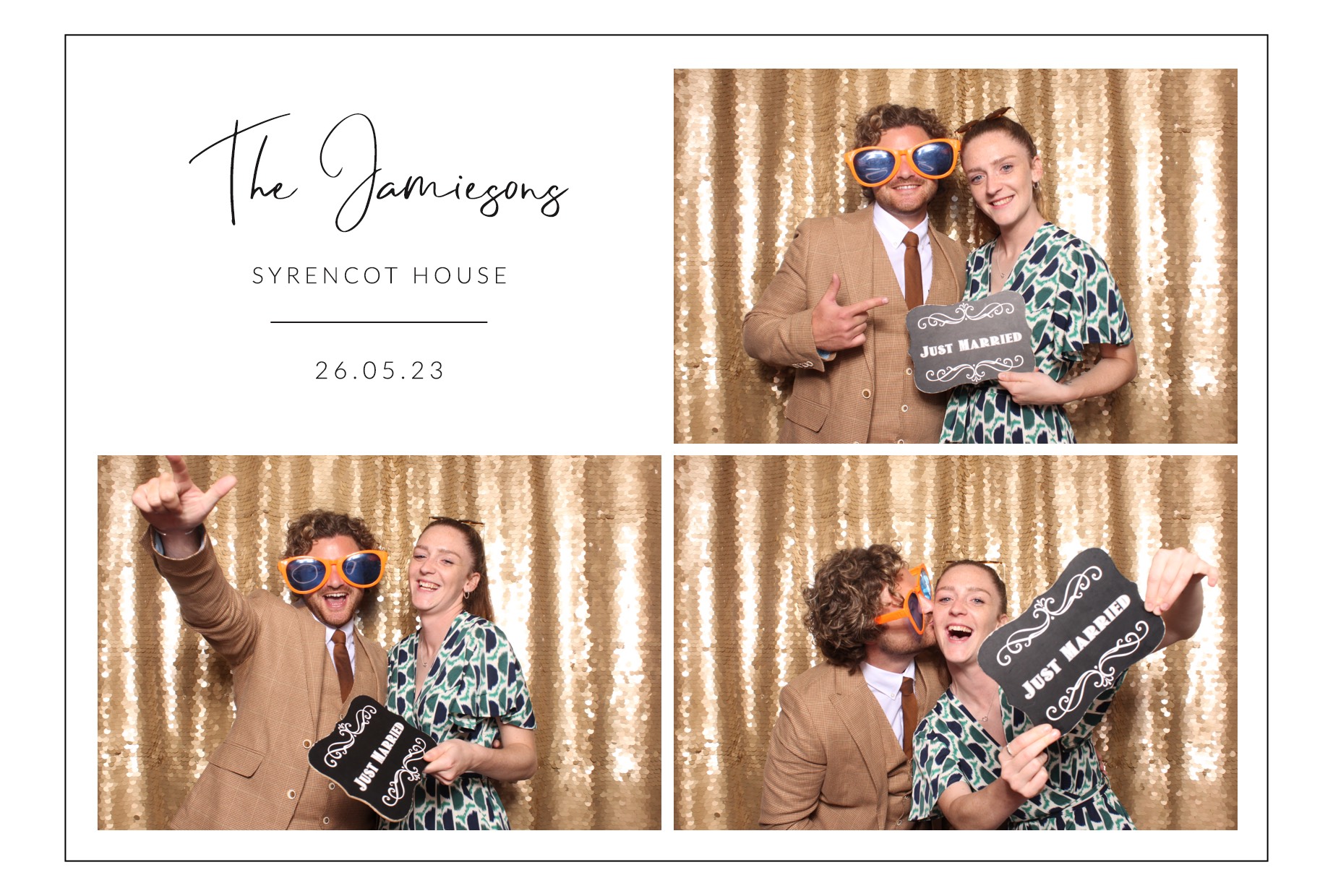 The Jamiesons | View more photos from the event at images.mobile-photo-booth.com/u/MobilePhotoBoothUK/The-Jamiesons